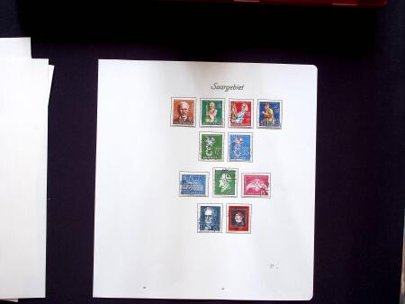 1920-55 Lot of balance collections in 5 albums and