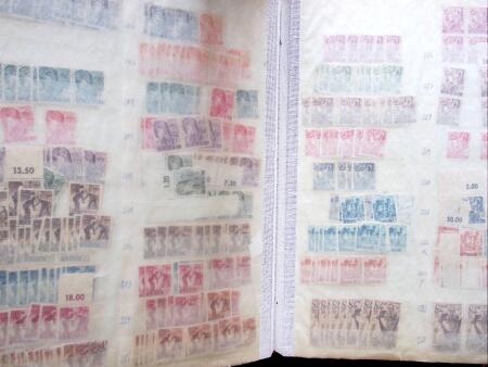 1920-55 Lot of balance collections in 5 albums and