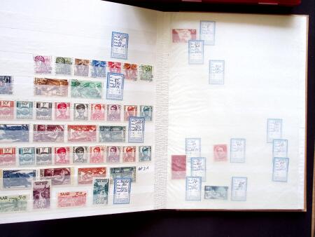 1920-55 Lot of balance collections in 5 albums and
