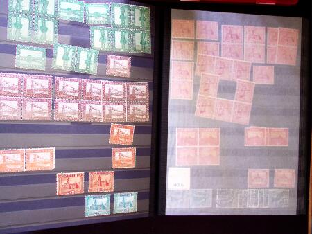 1920-55 Mint and used stock in seven stockbooks with
