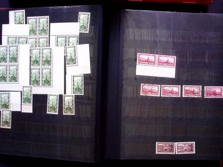 1920-55 Mint and used stock in seven stockbooks with