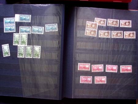 1920-55 Mint and used stock in seven stockbooks with