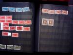 1920-55 Mint and used stock in seven stockbooks with