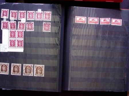 1920-55 Mint and used stock in seven stockbooks with