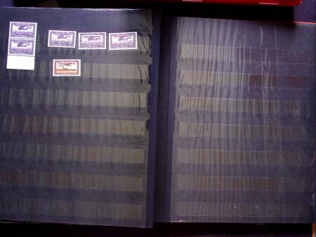 1920-55 Mint and used stock in seven stockbooks with