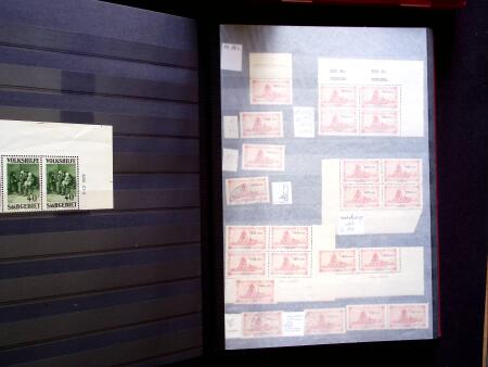 1920-55 Mint and used stock in seven stockbooks with
