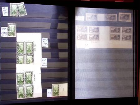 1920-55 Mint and used stock in seven stockbooks with