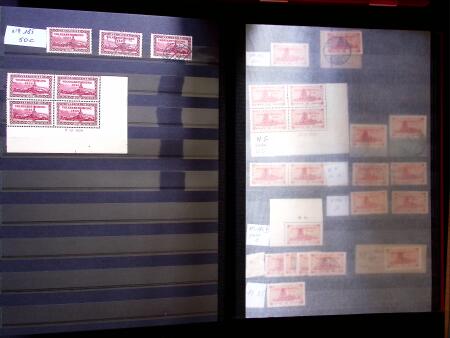 1920-55 Mint and used stock in seven stockbooks with