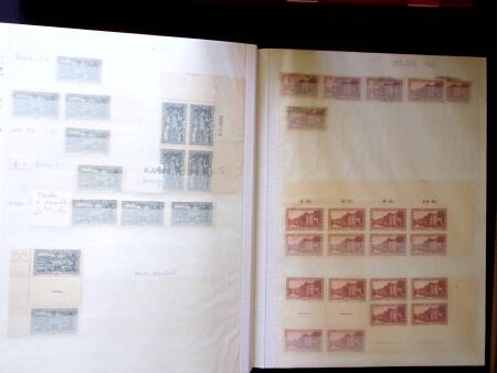 1920-55 Mint and used stock in seven stockbooks with