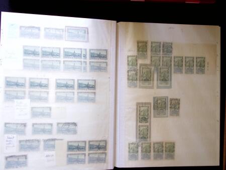 1920-55 Mint and used stock in seven stockbooks with