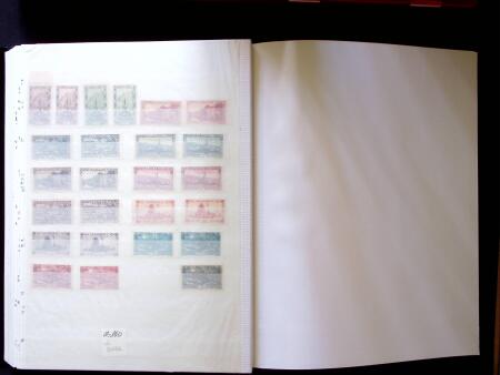 1920-55 Mint and used stock in seven stockbooks with