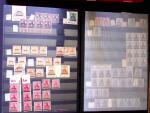 1920-55 Mint and used stock in seven stockbooks with