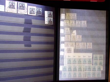 1920-55 Mint and used stock in seven stockbooks with