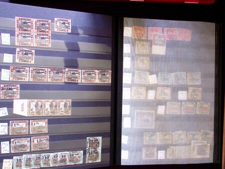 1920-55 Mint and used stock in seven stockbooks with