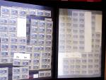 1920-55 Mint and used stock in seven stockbooks with