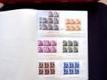 1947 SAAR II issue: Mint duplication in three stockbooks,