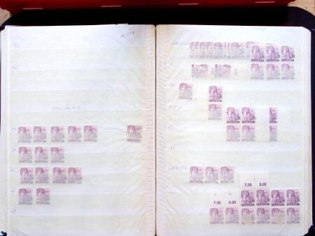 1947 SAAR II issue: Mint duplication in three stockbooks,