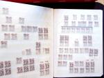 1947 SAAR II issue: Mint duplication in three stockbooks,