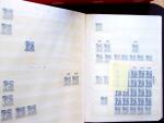 1947 SAAR II issue: Mint duplication in three stockbooks,