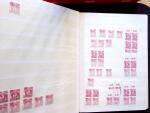 1947 SAAR II issue: Mint duplication in three stockbooks,