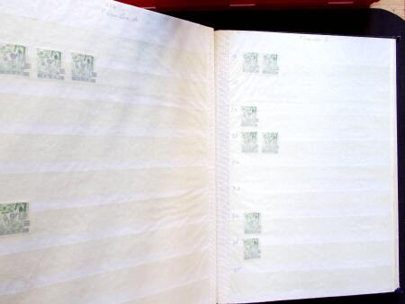 1947 SAAR II issue: Mint duplication in three stockbooks,