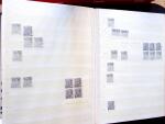 1947 SAAR II issue: Mint duplication in three stockbooks,