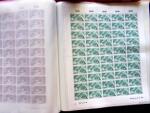 1947 SAAR II issue: Mint duplication in three stockbooks,