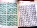 1947 SAAR II issue: Mint duplication in three stockbooks,