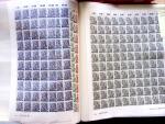 1947 SAAR II issue: Mint duplication in three stockbooks,