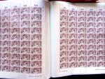 1947 SAAR II issue: Mint duplication in three stockbooks,