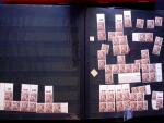 1947 SAAR I issue: Mint duplication in two stockbooks,