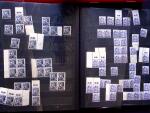 1947 SAAR I issue: Mint duplication in two stockbooks,