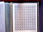 1947 SAAR I issue: Mint duplication in two stockbooks,