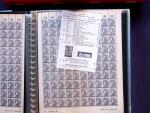1947 SAAR I issue: Mint duplication in two stockbooks,