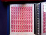 1947 SAAR I issue: Mint duplication in two stockbooks,