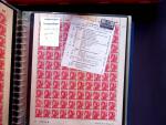 1947 SAAR I issue: Mint duplication in two stockbooks,