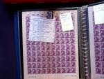 1947 SAAR I issue: Mint duplication in two stockbooks,