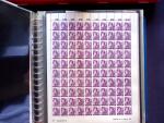 1947 SAAR I issue: Mint duplication in two stockbooks,