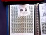 1947 SAAR I issue: Mint duplication in two stockbooks,
