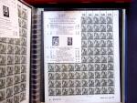 1947 SAAR I issue: Mint duplication in two stockbooks,