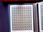 1947 SAAR I issue: Mint duplication in two stockbooks,