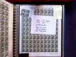 1947 SAAR I issue: Mint duplication in two stockbooks,