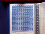1947 SAAR I issue: Mint duplication in two stockbooks,