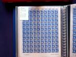 1947 SAAR I issue: Mint duplication in two stockbooks,