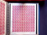 1947 SAAR I issue: Mint duplication in two stockbooks,