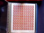 1947 SAAR I issue: Mint duplication in two stockbooks,