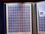 1947 SAAR I issue: Mint duplication in two stockbooks,