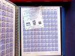 1947 SAAR I issue: Mint duplication in two stockbooks,