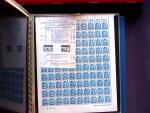 1947 SAAR I issue: Mint duplication in two stockbooks,