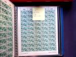 1947 SAAR I issue: Mint duplication in two stockbooks,